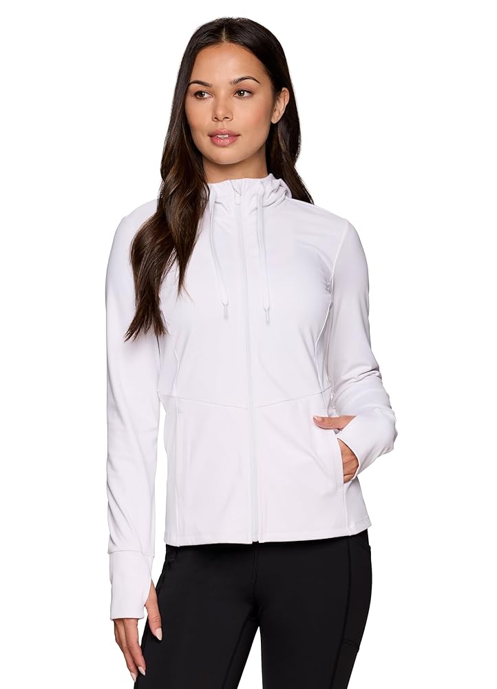 RBX Active Women's Lightweight Yoga Running Jacket with